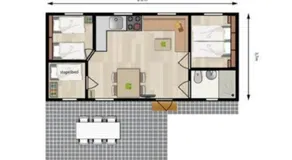 Mobil Home - camping Le Soustran - Image 4
