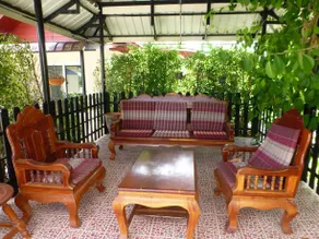 Private 2 bedroom villa with Swimming pool Tropical gardens Fast Wifi smart Tv - Image 3