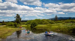 Bend-Sunriver Camping Resort Two-Bedroom Cabin 5 - Image 2