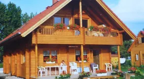 Holzblockhaus mit Kamin am Kite Surf und Badestrand - Image 3
