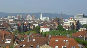 Blick über Karlsruhe - Ferienwohnung Panorama - Image 4