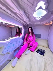 Capsule hostel Floor -1 Self Check in - Image 2